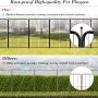 Jhsomdr Dog Playpen Dog Fence
